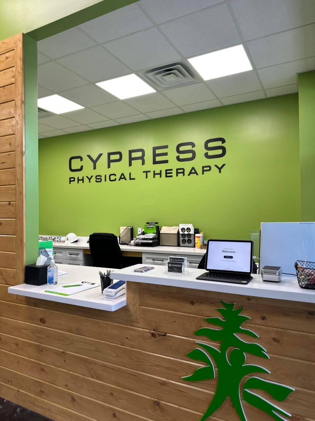 Reception at Cypress Physical Therapy