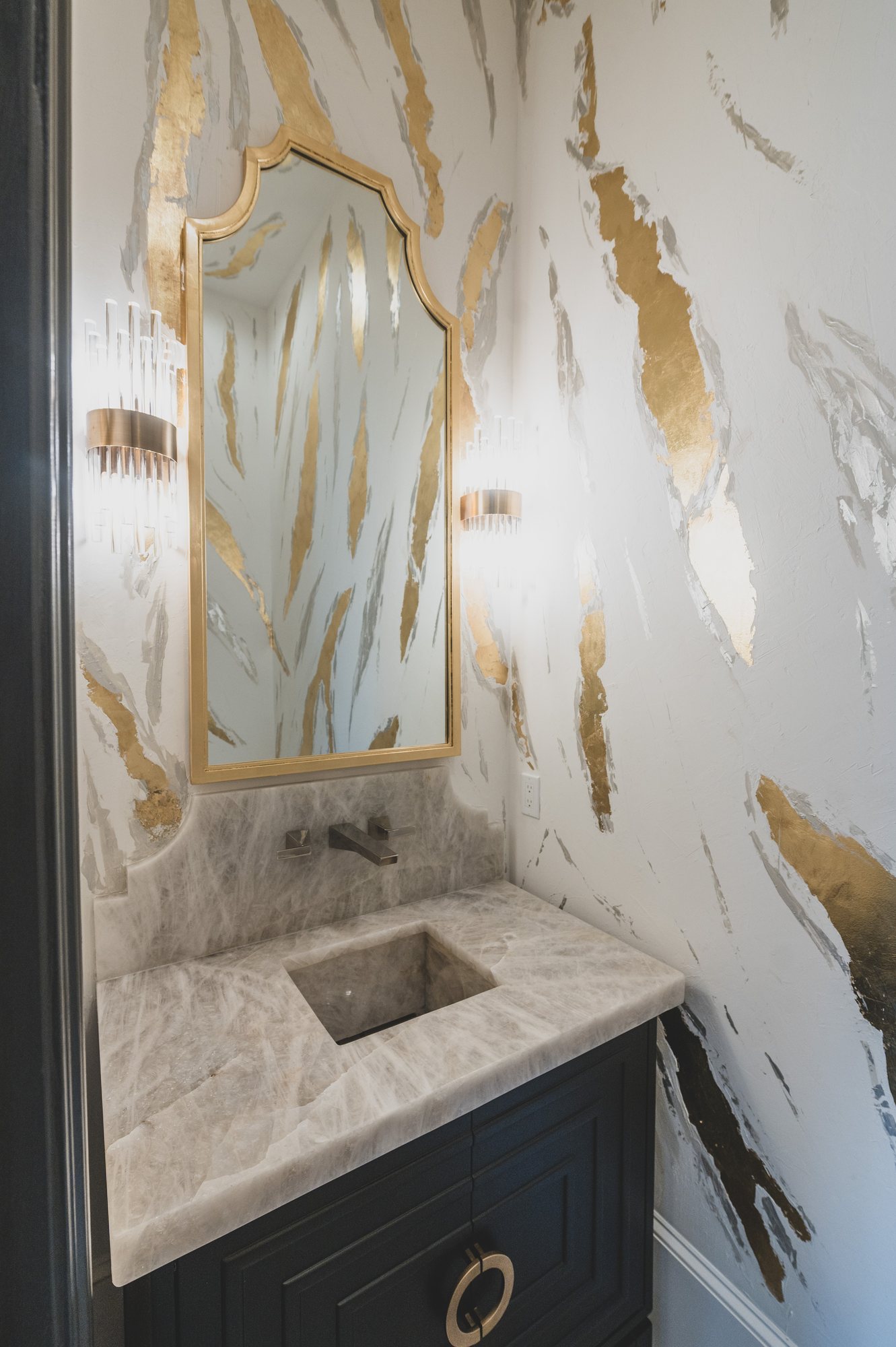 Powder room at 105 Lac Lafreniere Court